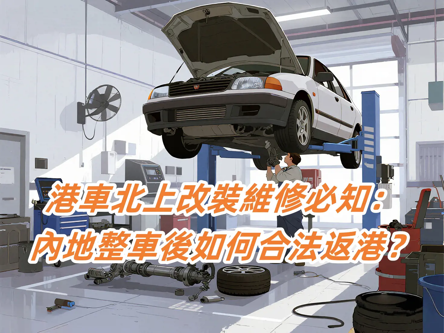 【港車北上必讀】內地改裝維修後點處理？一招教你合法應對變更登記！